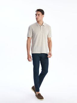 Polo Yaka Erkek Dokulu Ti??rt