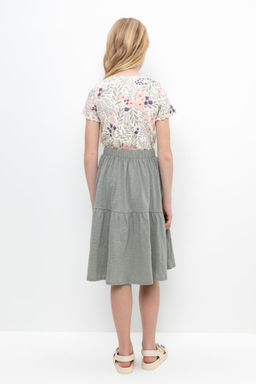 Crockid _ КР 7131/1/зеленый чай к373 юбка для дев  фото 5