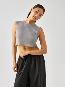 10200400062 Жилет жен. Kattie серебряный - Concept club фото 7