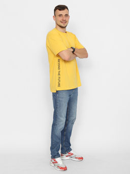 CRB wear/CSMM 60283-30 Футболка мужская,желтая/Ex.Cherubino  фото 3