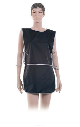 Dewal Фартук мастера для стрижки со спинкой короткий BN90015, черный, 45 х 82 см