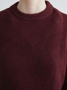 Bisiklet Yaka Kad?n Triko Kazak