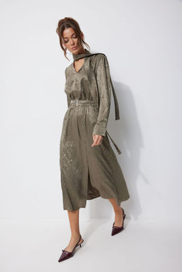 Платье LYUSHe 4248 оливка фото 7