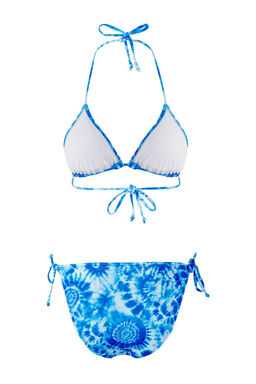 Batik Desenli Ucgen Baglamal? Bikini Tak?m? TBESS23BT00005