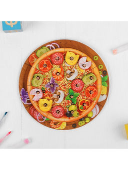 Пирамидка Лесная мастерская «Пицца», 48 деталей