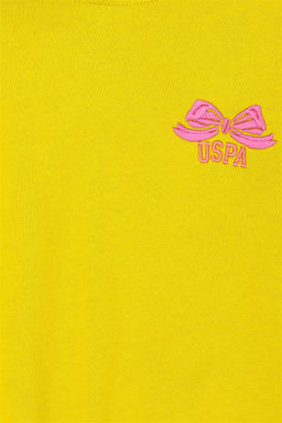 U. S. Polo Assn Толстовка с капюшоном фисташкового цвета для девочек - U.s. polo assn фото 7