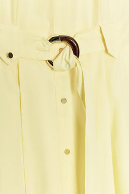 POPLIN MIDI DRESS WITH BELT - Zara фото 9