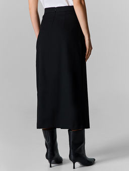 Юбка женская прямая черная - Mark formelle фото 3