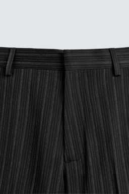PINSTRIPED SUIT TROUSERS - Zara фото 17