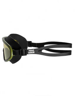 маска для плавания Target, Target rainbow, Sight II, Panoramic, Flame mask - Mad wave фото 4