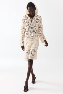 Bermudas efecto crochet - H&m фото 5