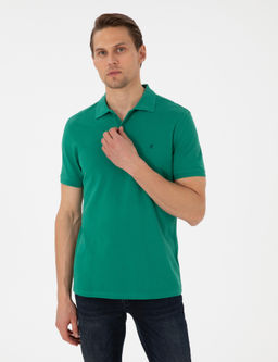 Ye_il Slim Fit Basic Ti__rt