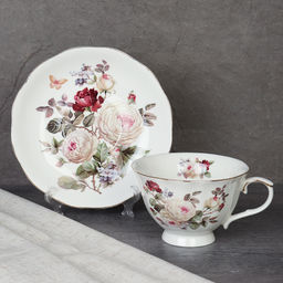 Чайный набор 12 предметов 250 мл на ножке / RS/12- FY230903 /уп 8/ - Галеонтрейд фото 9