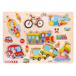 Пазл-вкладыш "Транспорт вид 1"