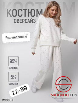 Спортивный костюм оверсайз двойка