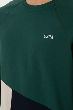 Мужской темно-зеленый свитшот Неожиданная скидка в корзине - U.s. polo assn фото 7