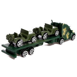 Грузовик инерционный Военный автовоз - Simaland фото 4