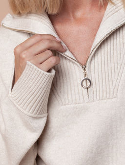 Джемпер из пряжи с кашемиром - Vilatte фото 14