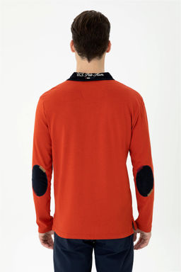 U. S. Polo Assn Мужская толстовка с воротником поло и плиткой - U.s. polo assn фото 12