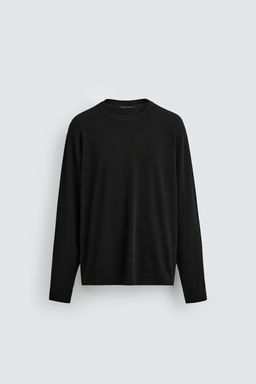TEXTURED REGULAR FIT SWEATER - Zara фото 14