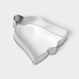 Форма для печенья Доляна Колокольчик, набор 3 шт., 6?6 см, серебристая