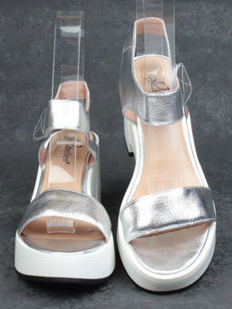 08-QL6989-1B WHITE Босоножки женские (натуральная кожа) - Фабричный китай фото 14