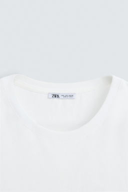 BASIC MEDIUM WEIGHT T-SHIRT - Zara фото 72
