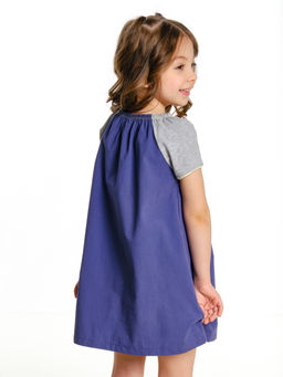 Платье для девочки UD 2686 син/желтый - Mini maxi фото 2