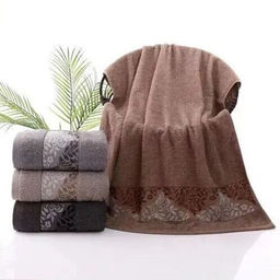 Махровое полотенце Грезы-серый 50*90 см. хлопок 100%