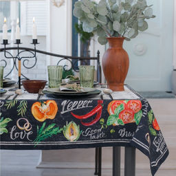 Скатерть Этель Delicious Fresh 149х180см, 100% хлопок, саржа 190 г/м2