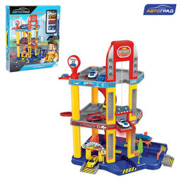 Парковка Автодом, 3 уровня, 4 машины