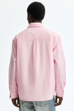 Camisa en popelina de algod?n Relaxed Fit - H&m фото 7