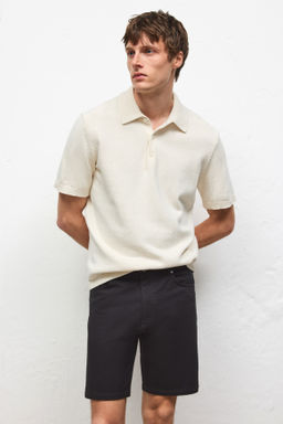 Pantal?n corto de sarga Regular Fit - H&m фото 8