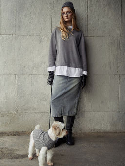 Джемпер женский серый - Mark formelle фото 2