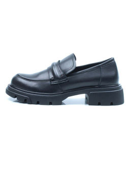 03-C1818-1 BLACK Лоферы женские (натуральная кожа)