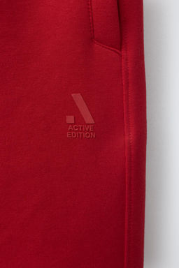 BERMUDA INTERLOCK SPORTY / Rojo - Zara фото 6