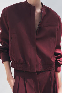 ZW COLLECTION BOMBER JACKET - Zara фото 3