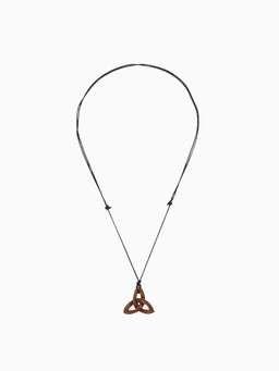 Кулон «Трилистник», дерево соно