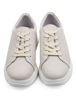 03-YD138-2 LT. BEIGE Полуботинки спортивные женские (натуральная кожа)