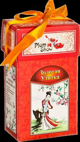 PLUM SNOW. Золотая Улитка (черный) 100 гр. карт.пачка