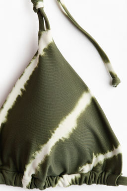 Top de bikini triangular con relleno - H&m фото 7