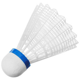 Набор воланов для бадминтона BOSHIKA PRO-300N, 6 шт., цвет белый фото 6