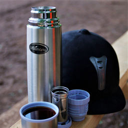 Термос 1,0 л "BIOSTAL" у/г, пробка с ситечком арт. NB-1000Z