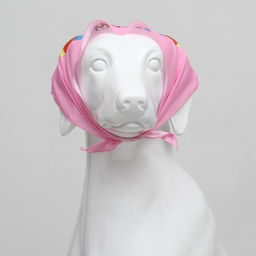 Платок для животных С днём рождения, 15 х 12 х 1 см, розовый - Пижон фото 6