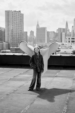 DENIM OVERSHIRT WITH EMBROIDERY - Zara фото 2