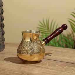 Турка, 20×10×10 см, 375 мл, латунь