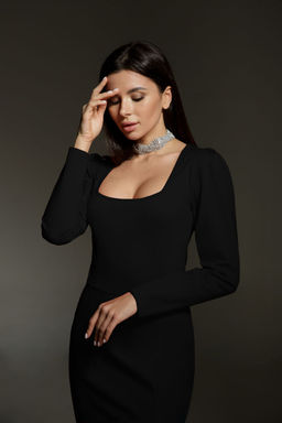 Платье BARBARA В207 черный