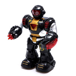 Робот «Супербот», интерактивный: световые и звуковые эффекты, работает от батареек, цвет золотой