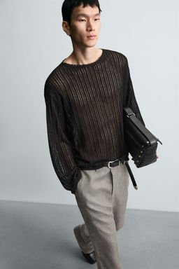 OPEN KNIT SWEATER - Zara фото 5