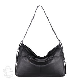 Сумка женская кожаная 3246Q black Polina&Eiterou/30  фото 4